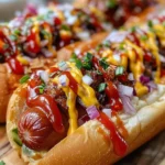 Flavorful Firecracker Hot Dogs Recipe Easy 4th of July Party Snack