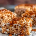 Salted Caramel Rice Krispie Treats: A Sweet & Salty Indulgence
