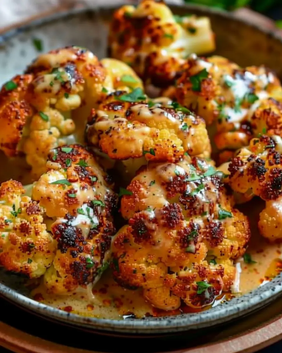 Moroccan Cauliflower with Tahini-Honey: The Best Flavorful Recipe
