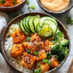 Bang Bang Salmon Bites Bowls