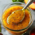Peach Honey Dijon Balsamic Vinaigrette: Sweet Summer Delight