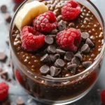 High Protein Chocolate Chia Pudding Recip