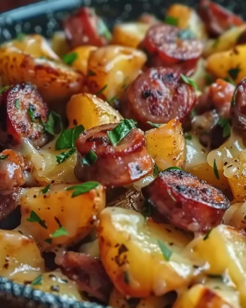 Cheesy Ranch Potatoes and Smoked Sausage: The Best Comfort Dish