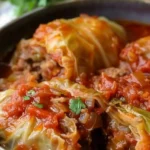Slow Cooker Unstuffed Cabbage Rolls